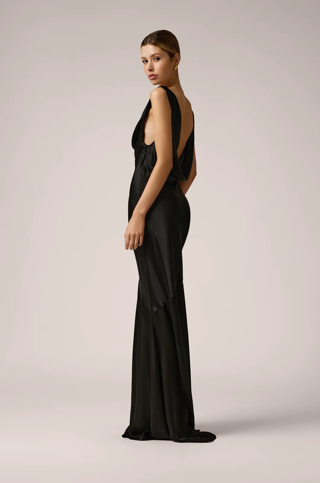 DEEP COWL DRESS - Image 2