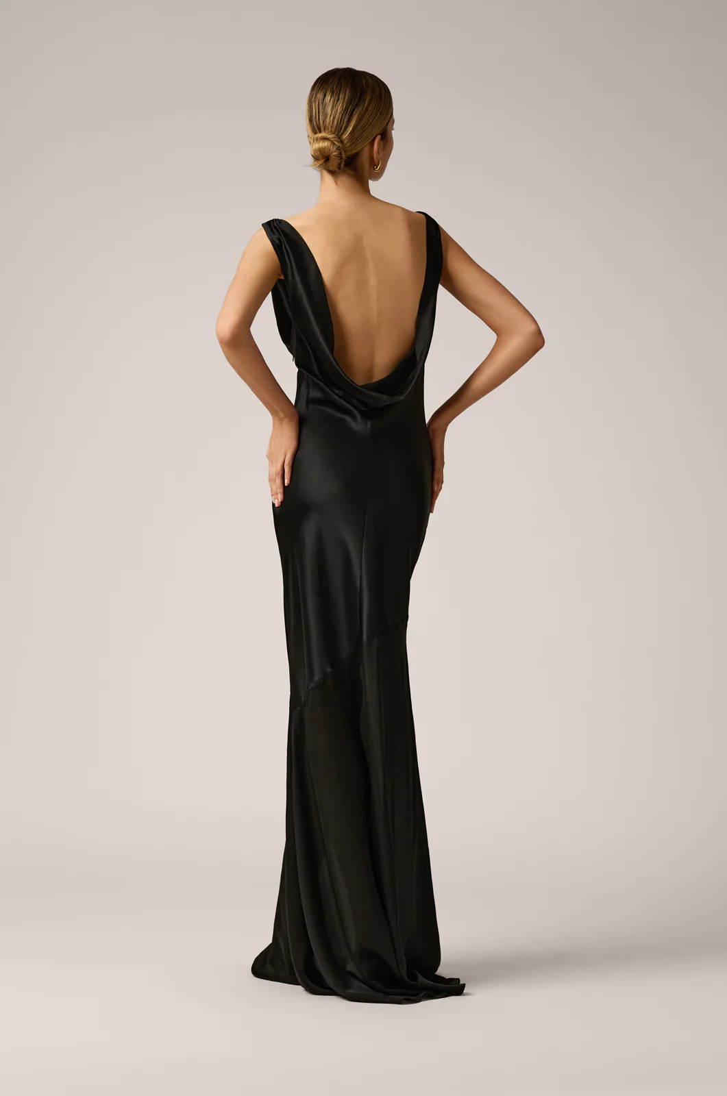 DEEP COWL DRESS - Image 3