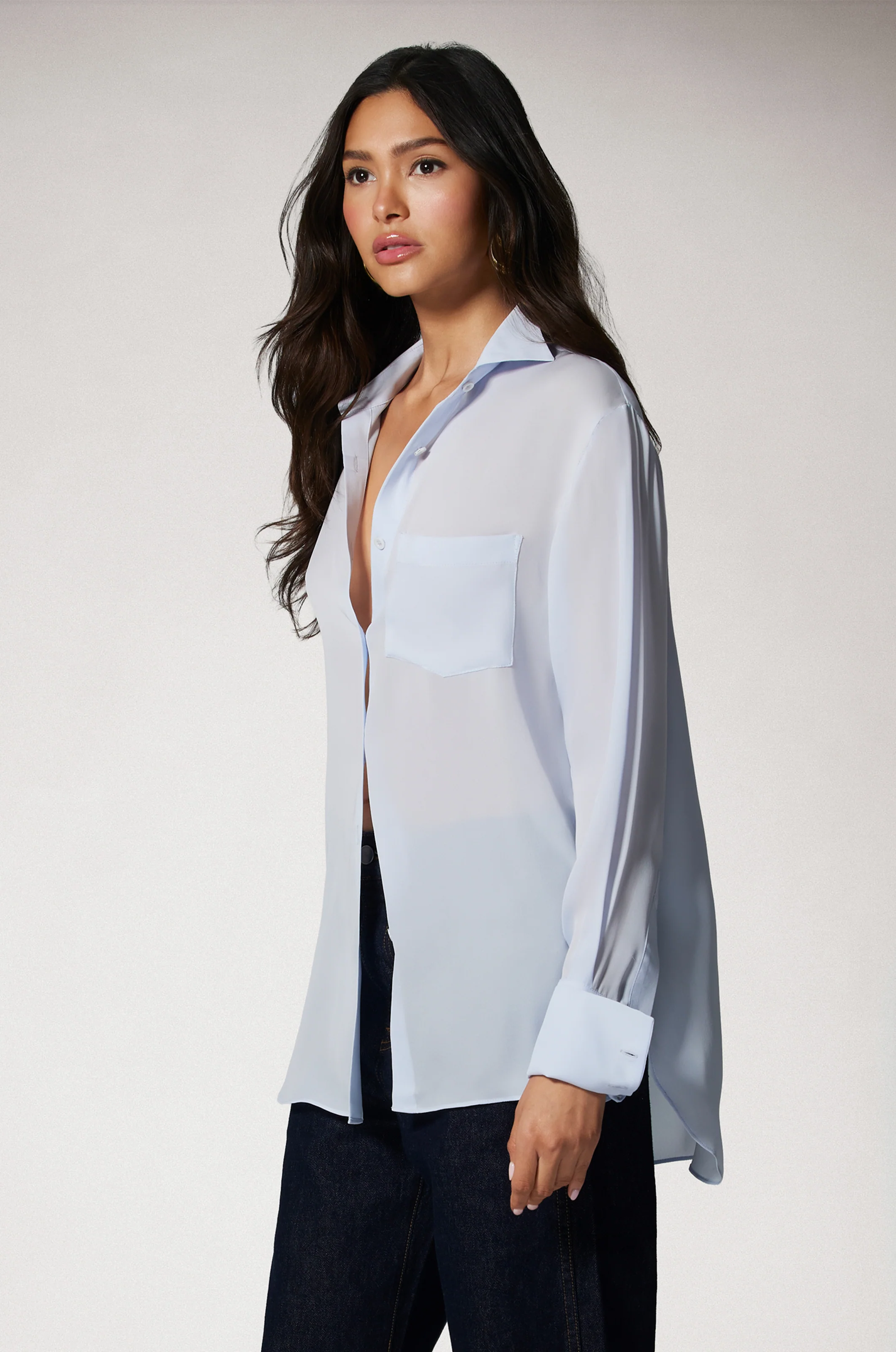GEORGETTE GIRLFRIEND SHIRT - Image 3