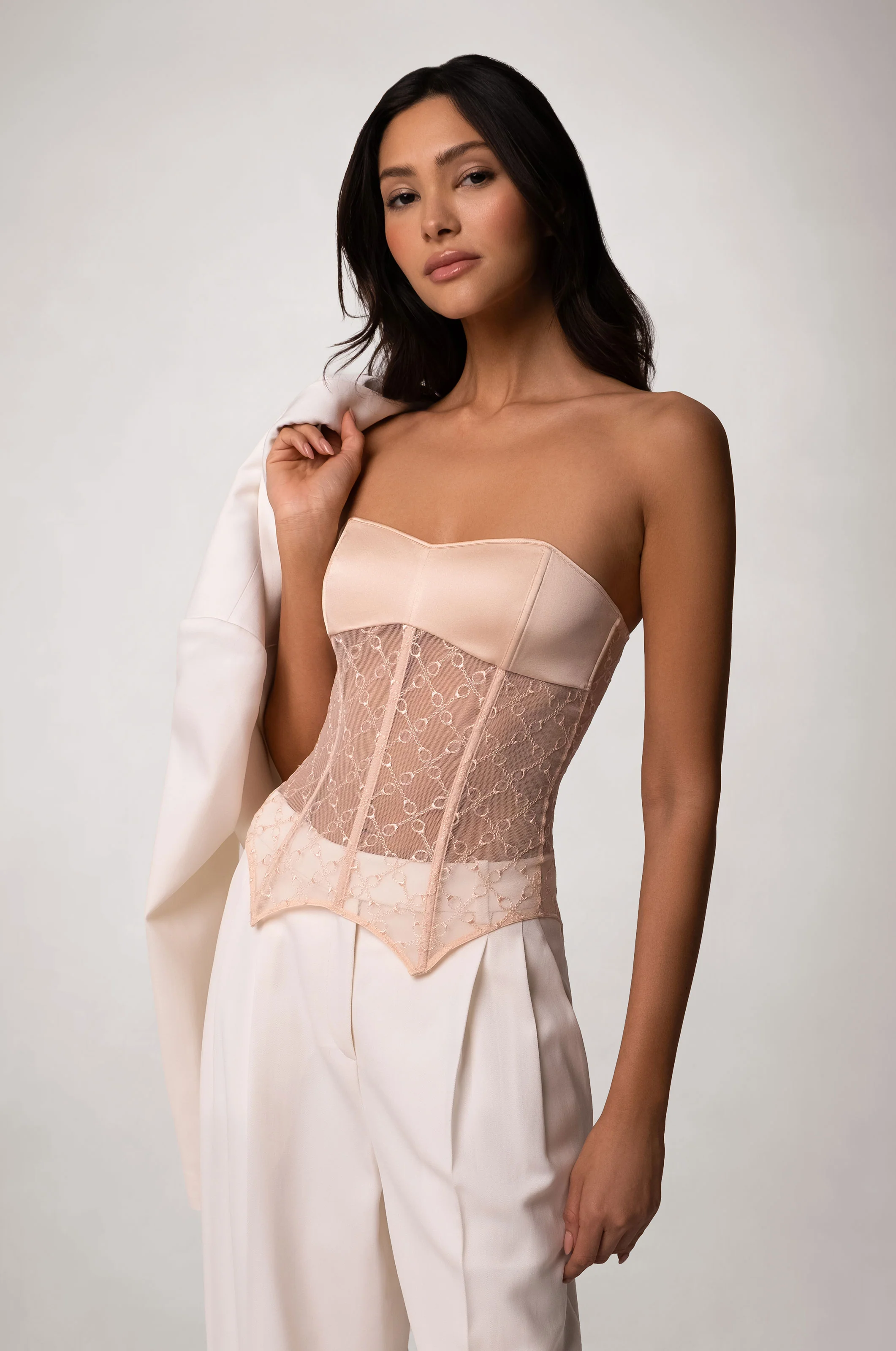 HANDCUFF BUSTIER