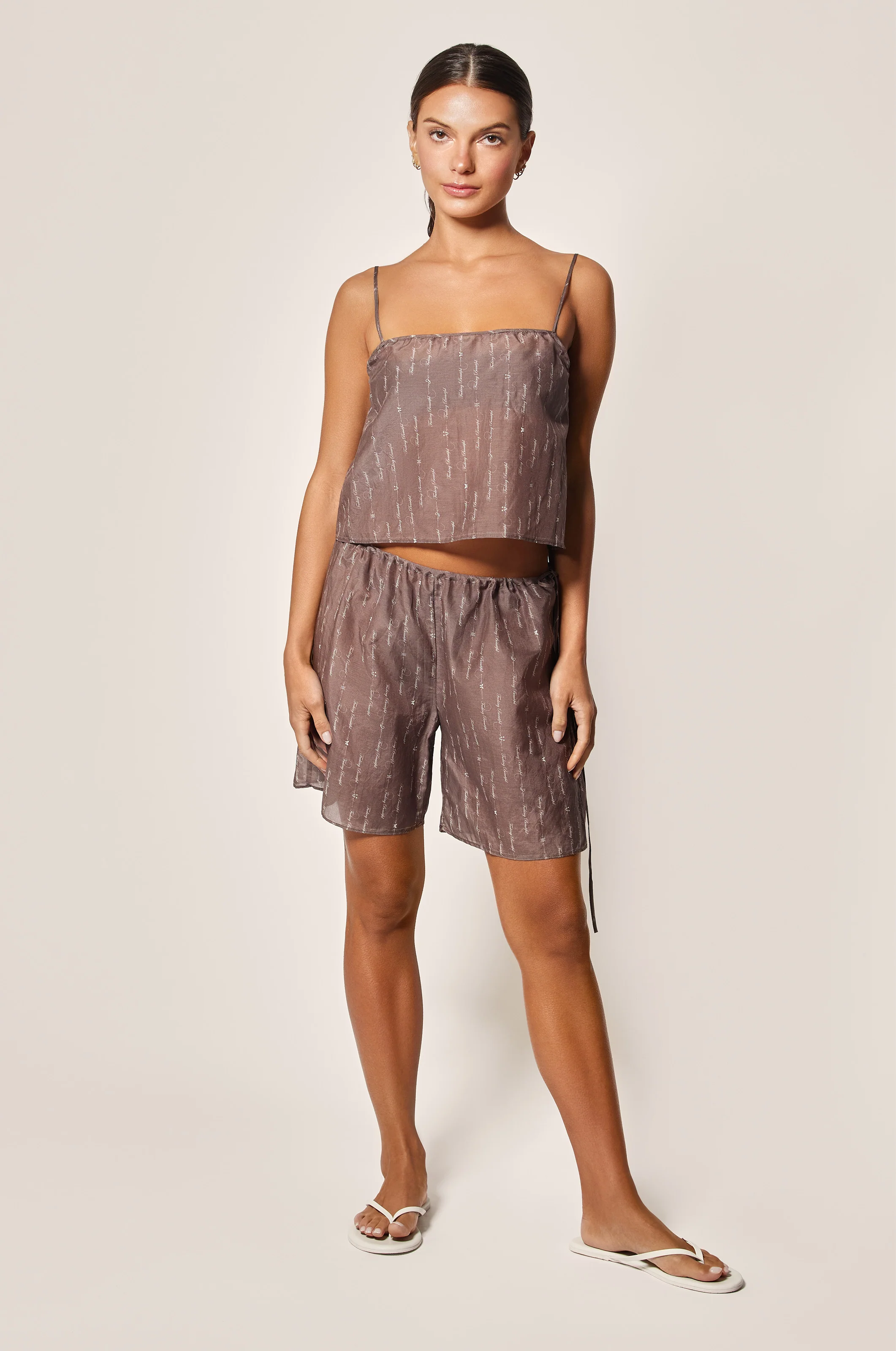JOUE AVEC MOI PRINT CROP TOP - Image 4