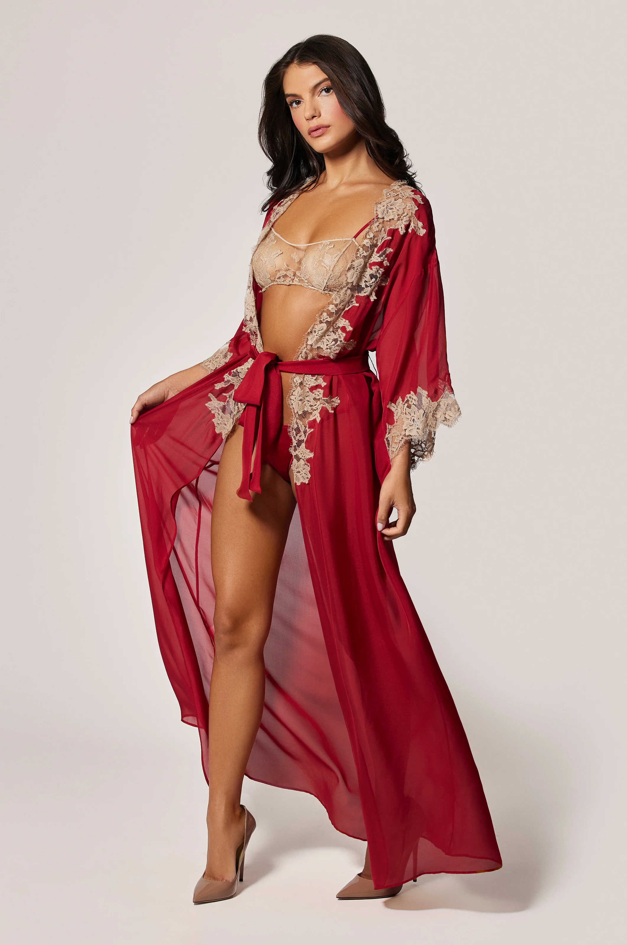 ORCHID LONG ROBE - Image 2