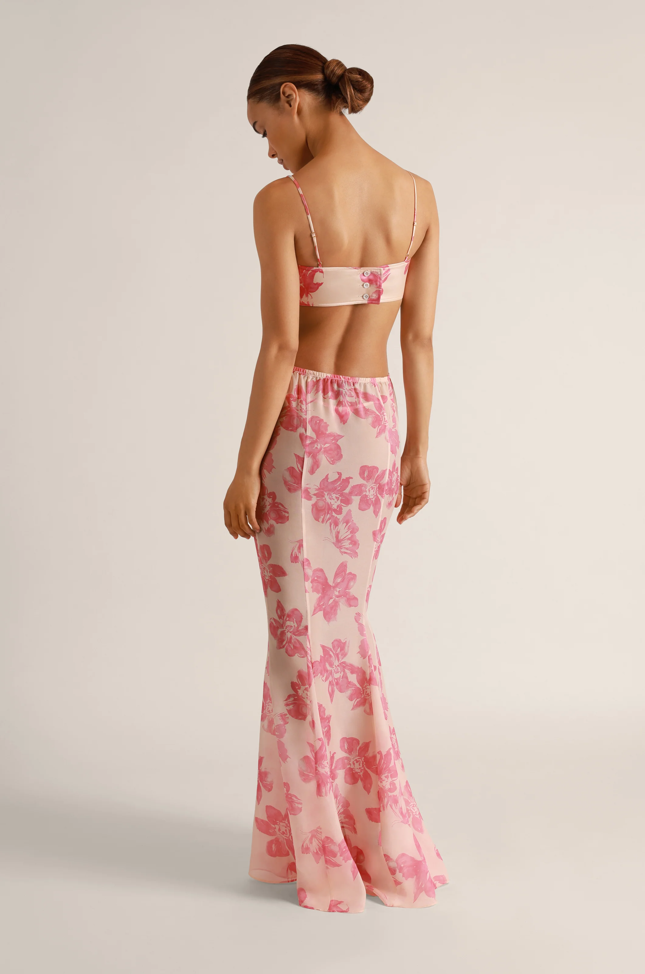 PAPILLON ET ORCHIDEE MAXI SKIRT - Image 3