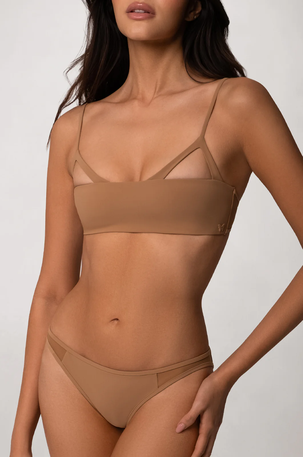 PEEP SHOW CUTOUT BIKINI TOP