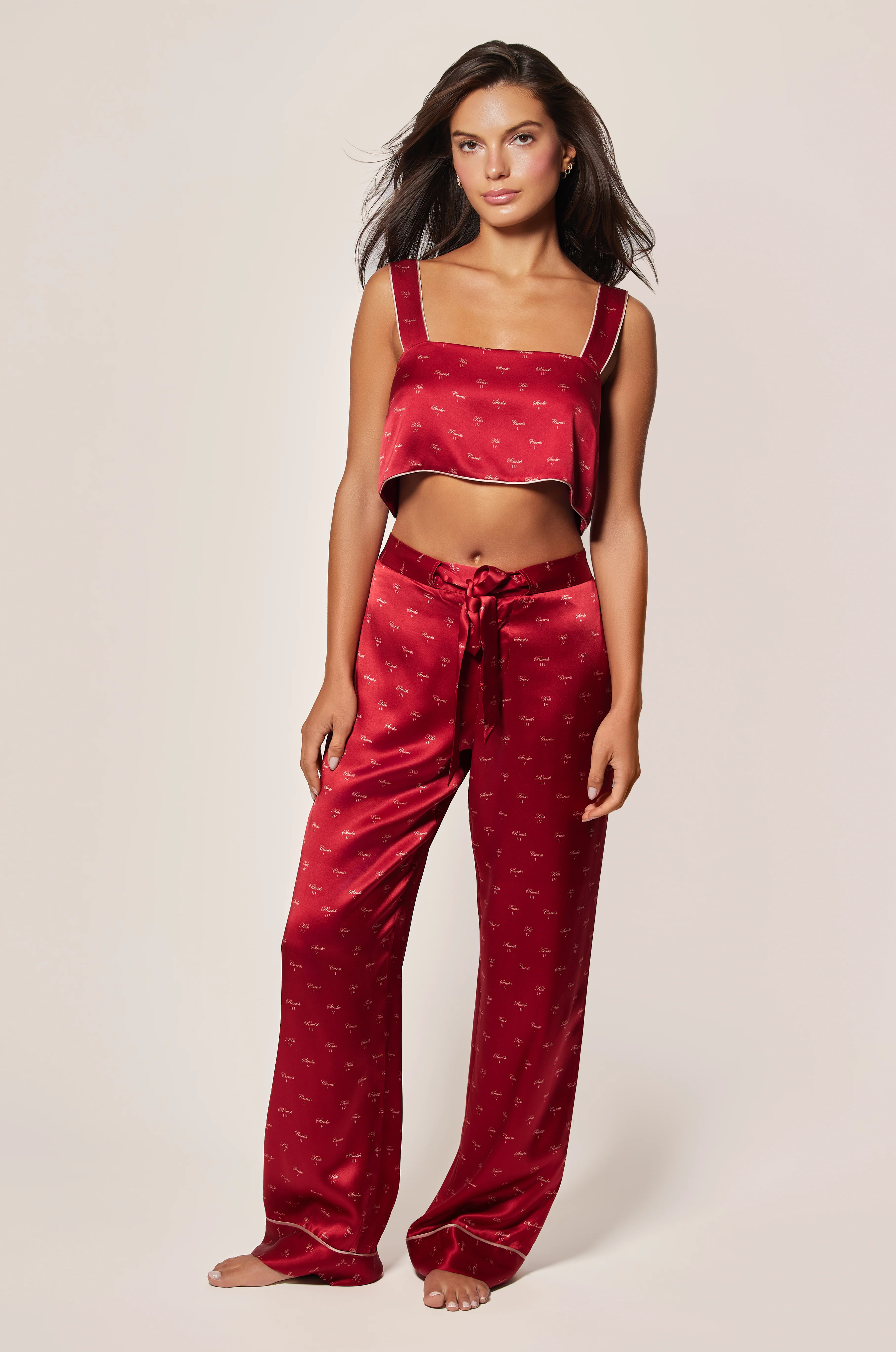 SILK LOUNGE - KISS PRINT BANDEAU - Image 4