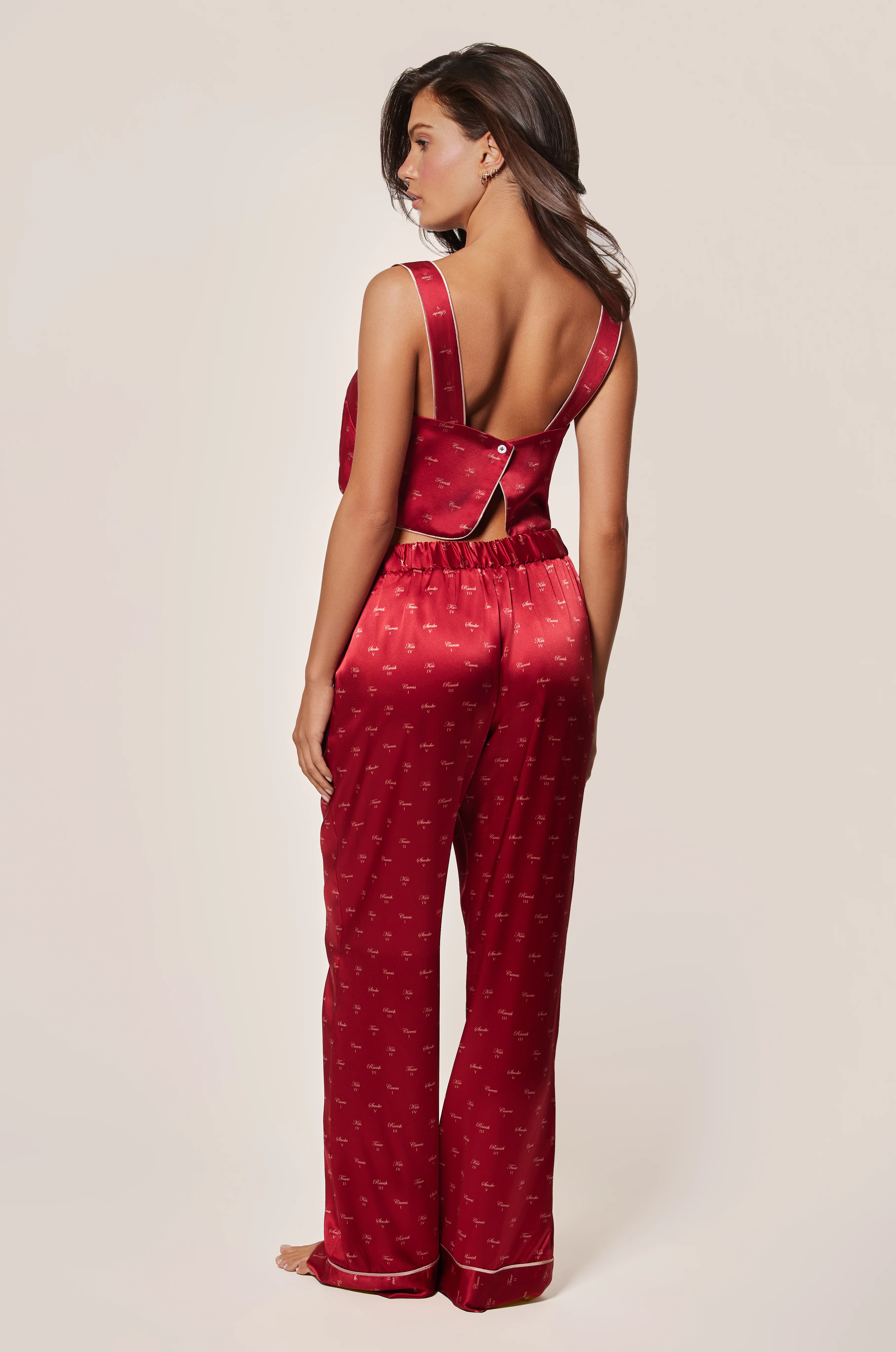 SILK LOUNGE - KISS PRINT BANDEAU - Image 2