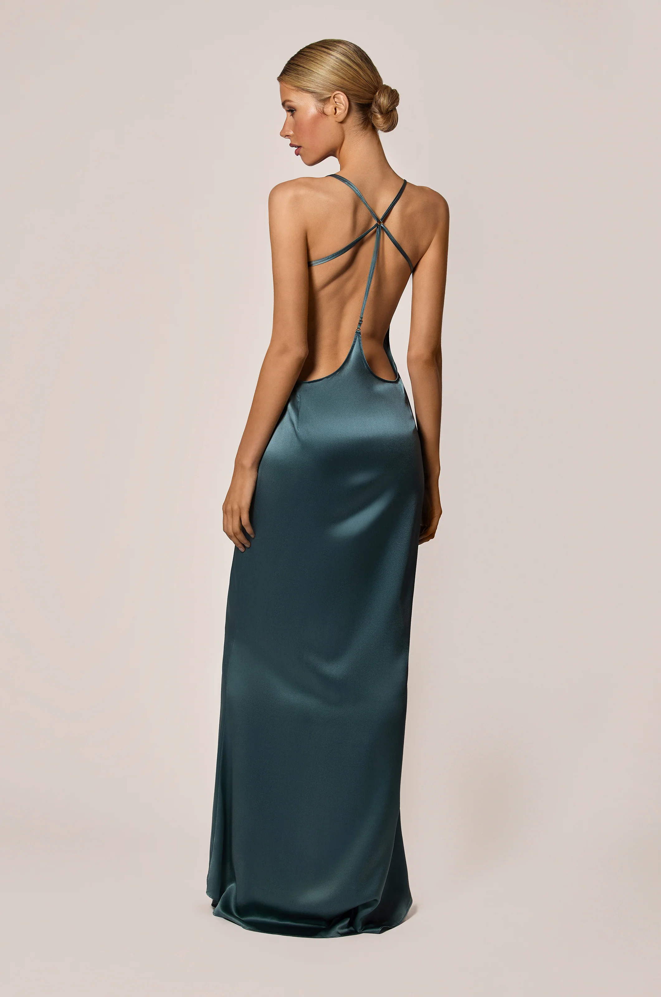 SOIE T-BACK GOWN - Image 2