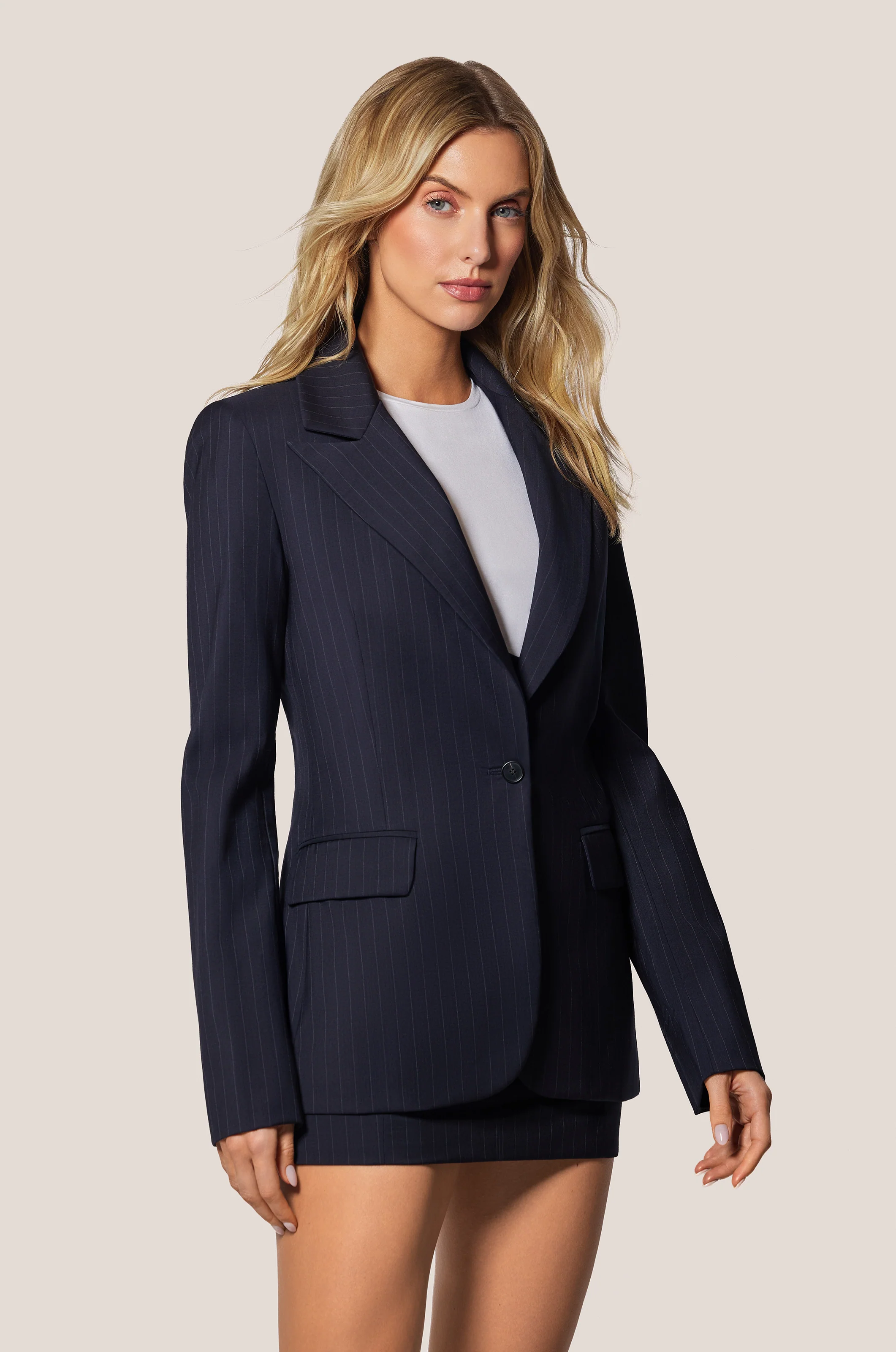 SUITING UNDERBUST MINI SKIRT - Image 5