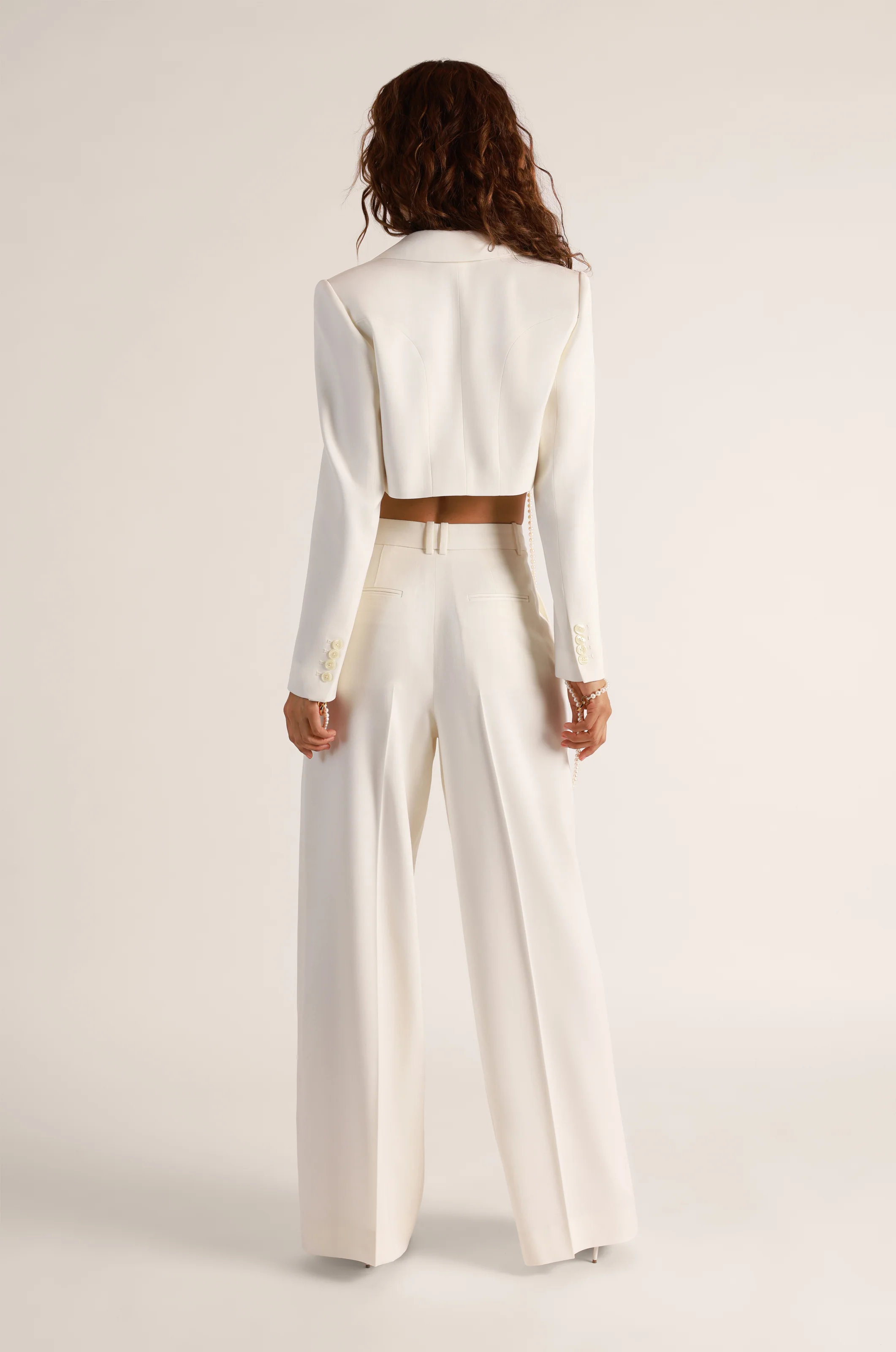 SUITING CROPPED BLAZER - Image 3