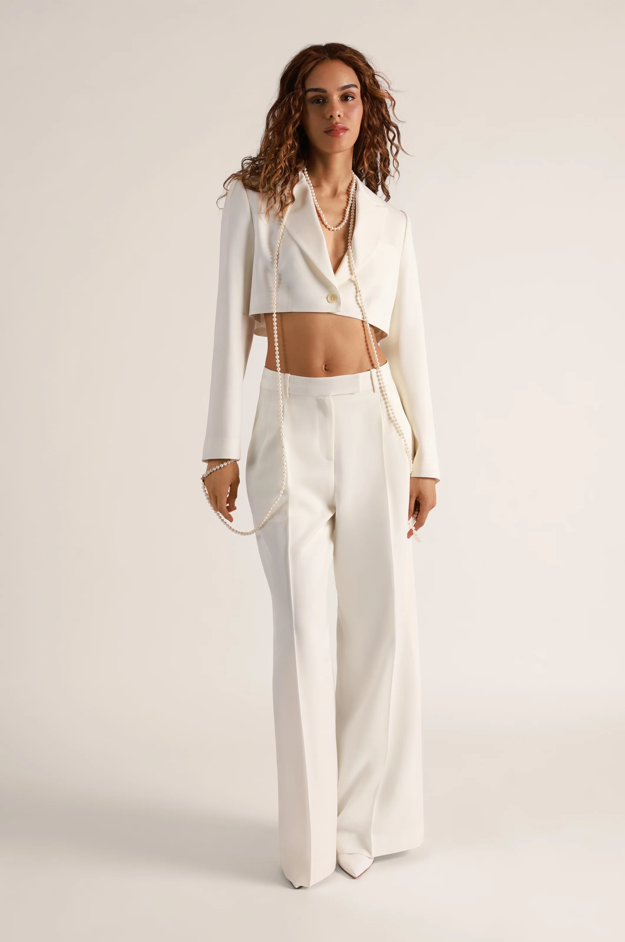 SUITING CROPPED BLAZER